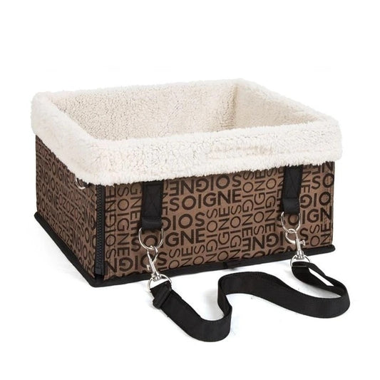 Luxury Pet Car Seat Portable Waterproof Foldable carrier for pets