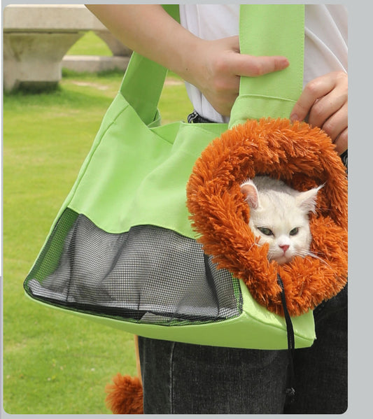Pet Outing Backpack Bag Portable Foldable And Breathable