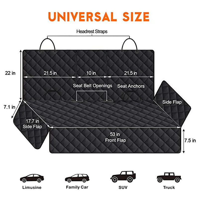 Pet extender Water And Dirt Resistant Car Mats