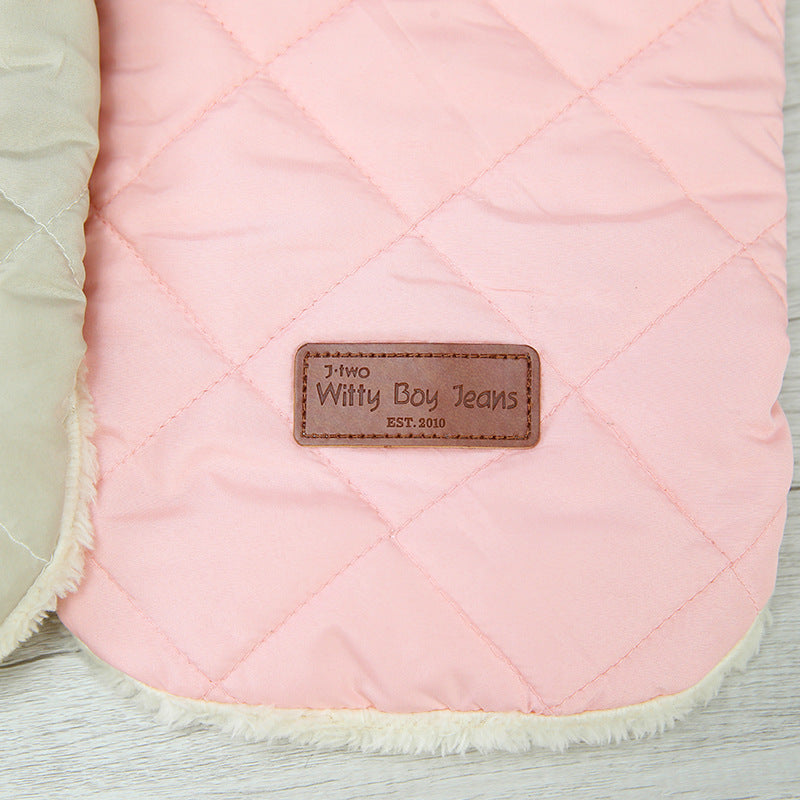 Pet Puppy Clothes Cotton-padded Jacket