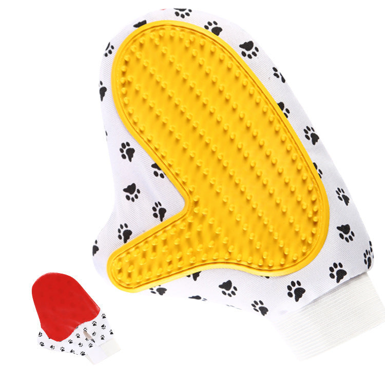 Silicone Pet brush Glove Deshedding Gentle Efficient Grooming Kit