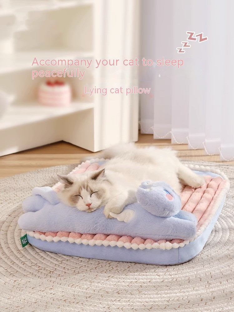 Home Fashion Personalized Cat Velvet Pad
