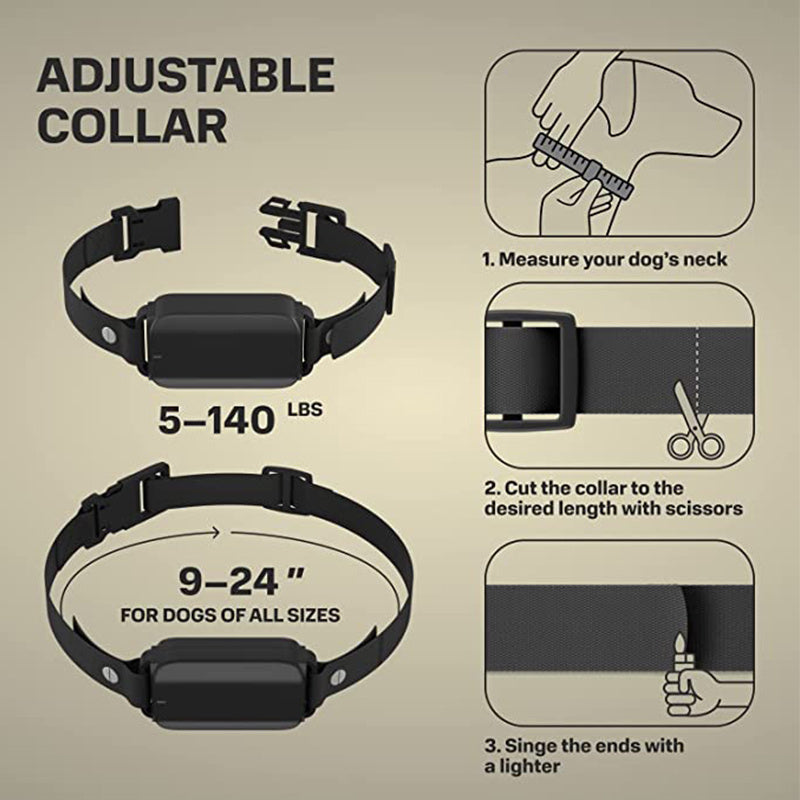 Cherry Dog Electric Shock Collar Training Stop Bark Collar