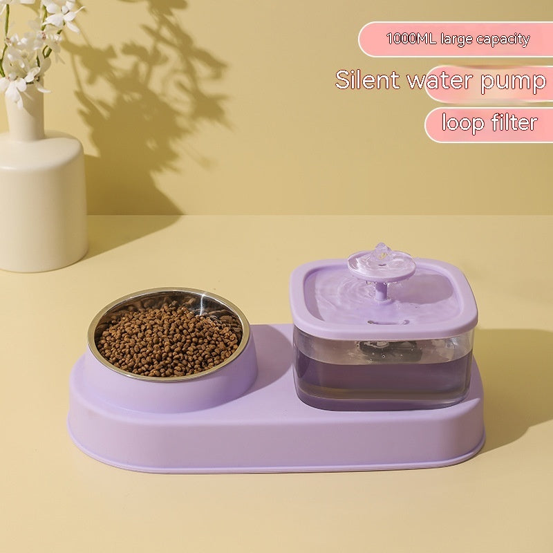 Pet Smart Water Dispenser Dry Wet Separation Automatic