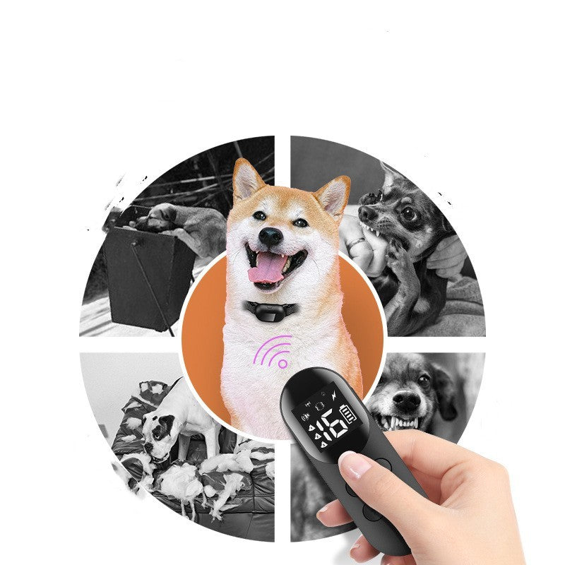 Pet Training Simple Remote Control Dog Trainer Bark Stopper