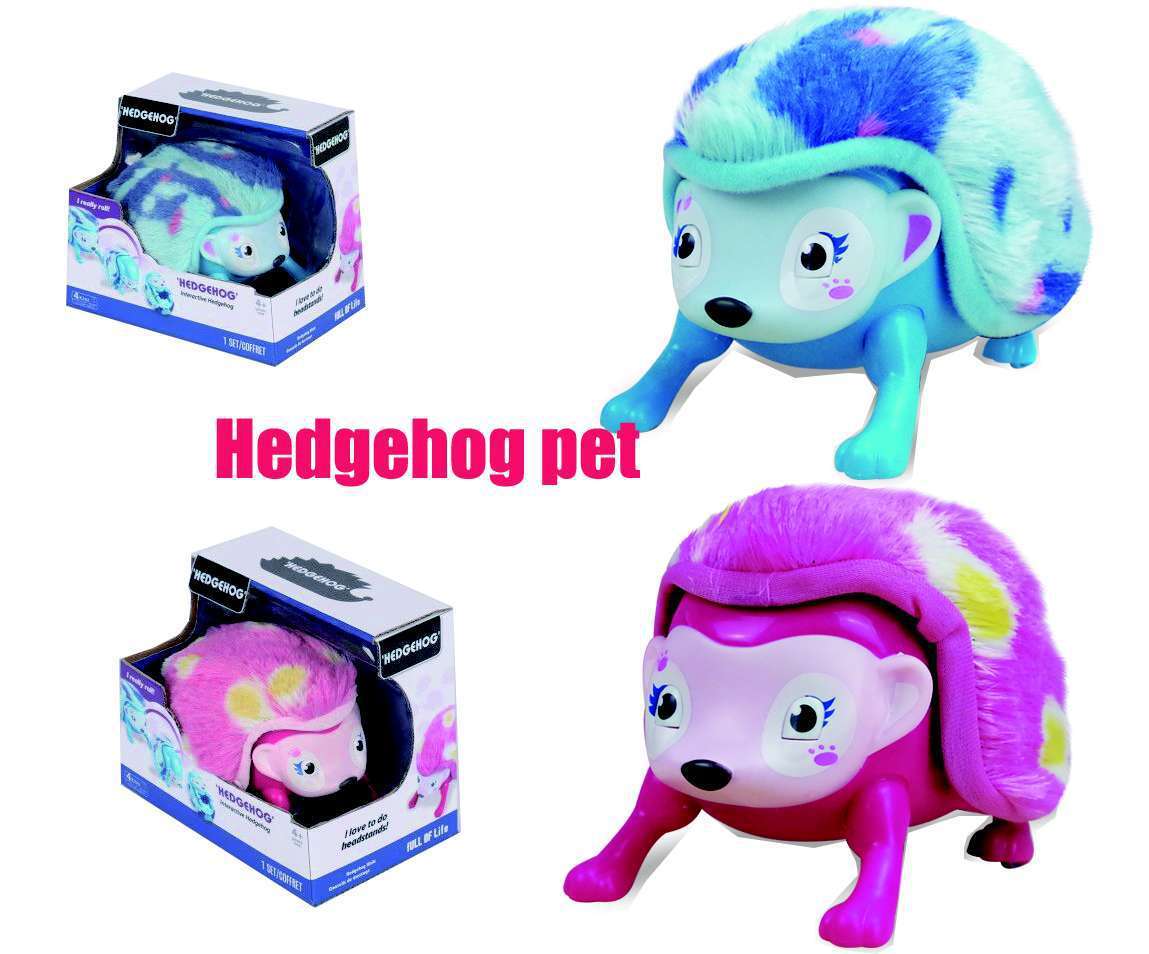 Electric Intelligent Induction Tilting Hedgehog Electronic Pet Simulation Hedgehog Can Laugh And Call Plush Animal Toys