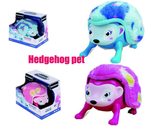 Electric Intelligent Induction Tilting Hedgehog Electronic Pet Simulation Hedgehog Can Laugh And Call Plush Animal Toys