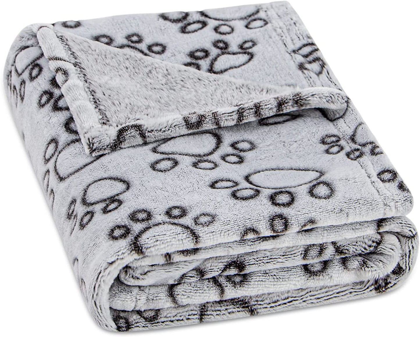 Cherrypetx Cozy Blanket Paws Flower Footprints